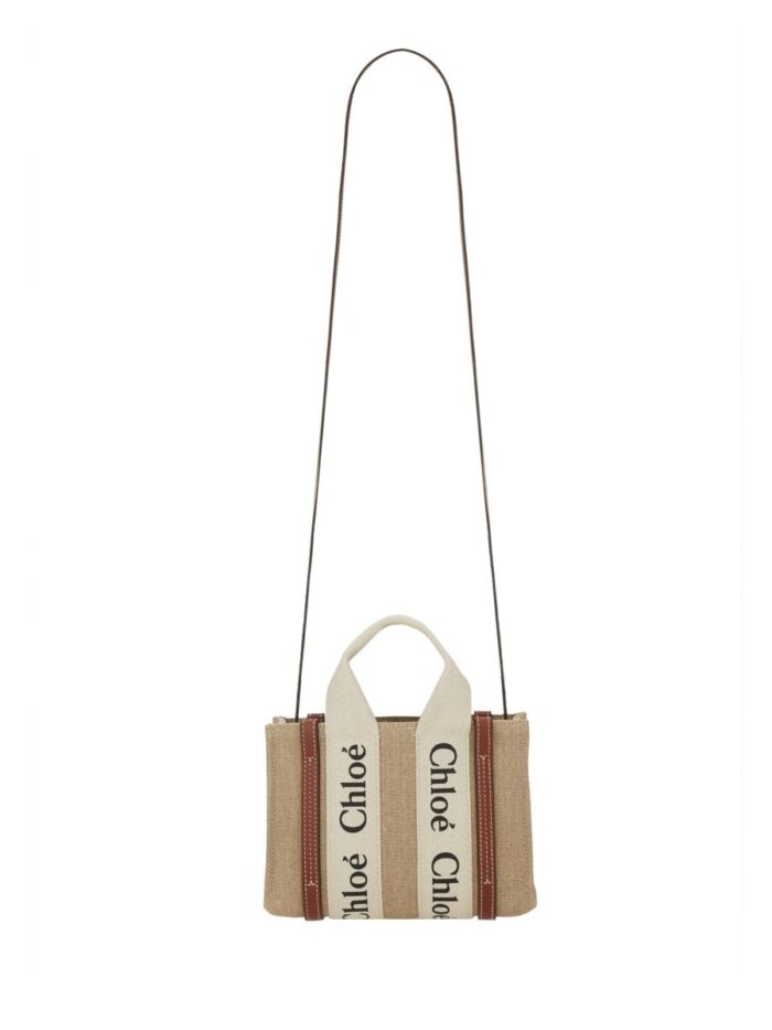 CHLOÉ SMALL "WOODY" TOTE BAG