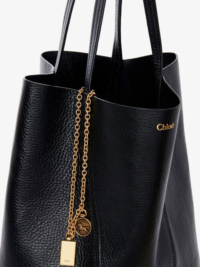 Chloe' Chloé Spin Leather Shoulder Bag