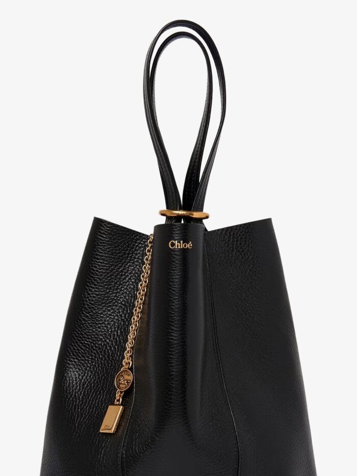 Chloe' Chloé Spin Leather Shoulder Bag