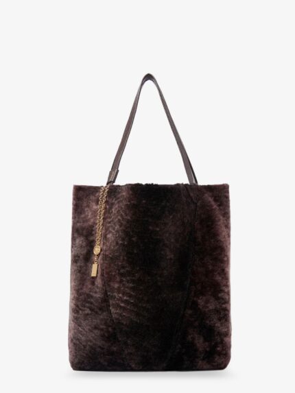 CHLOE' Spin Shearling Shoulder Bag