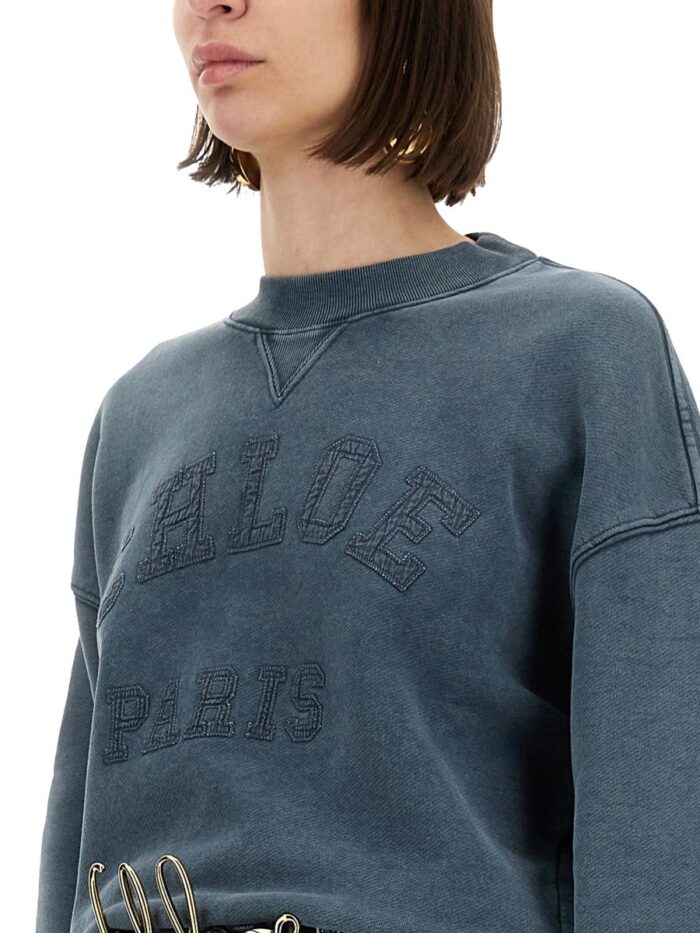 CHLOE' SWEATSHIRT WITH LOGO