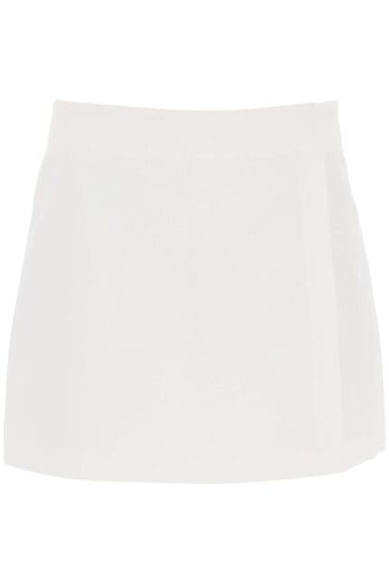 CHLOE' Textured Cotton Skort