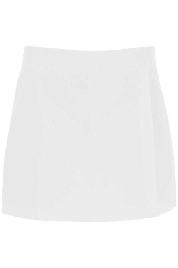 CHLOE' Textured Cotton Skort