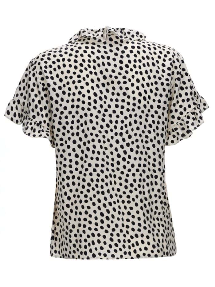 CHLOÉ TOP WITH RUFFLES