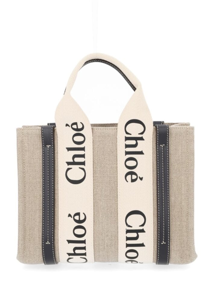 CHLOÉ TOTE BAG WITH LOGO