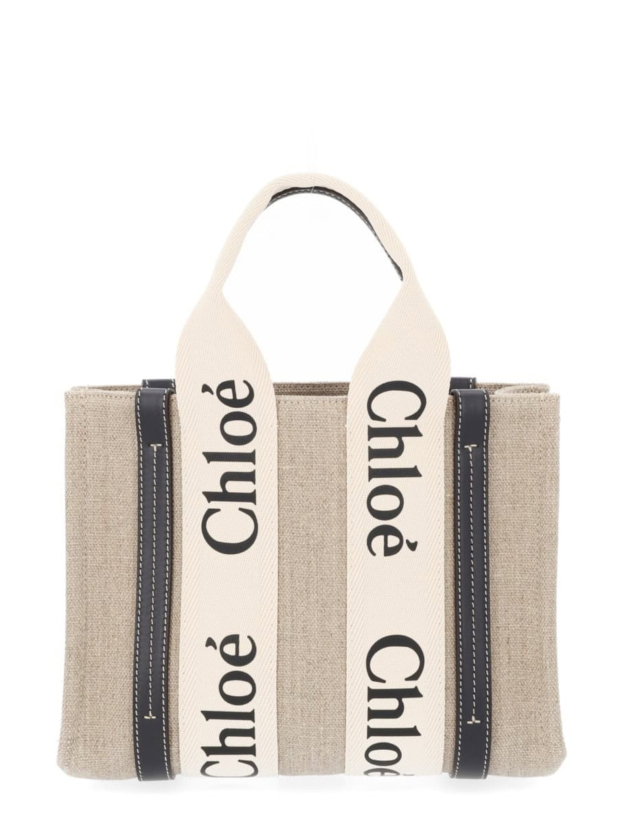 CHLOÉ TOTE BAG WITH LOGO
