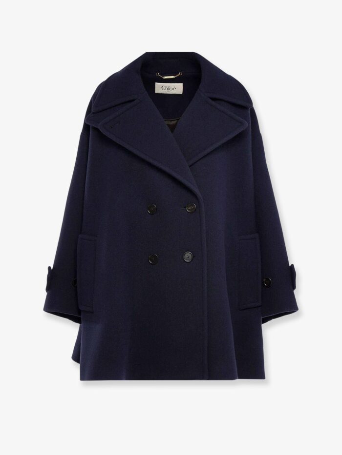 CHLOE' Virgin Wool Blend Coat