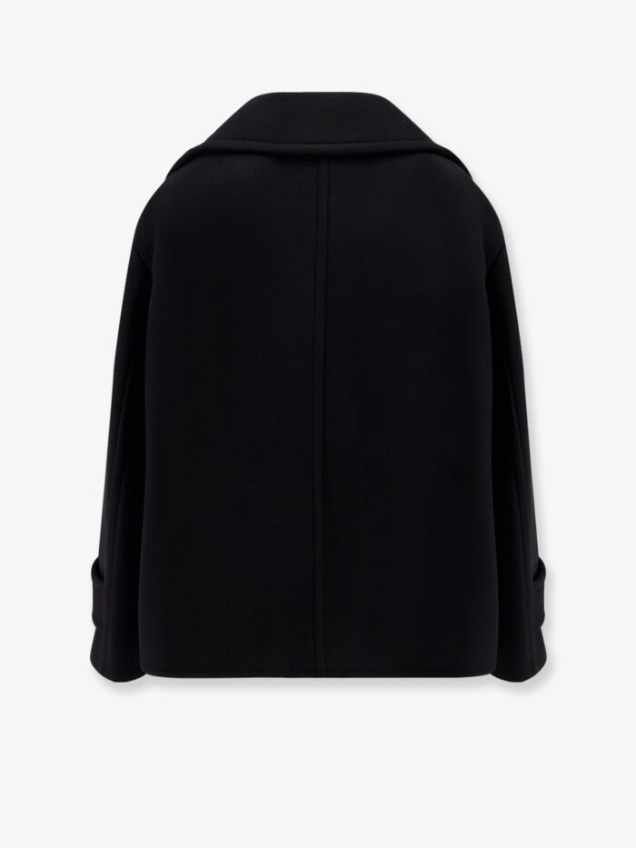 CHLOE' Virgin Wool Blend Peacoat