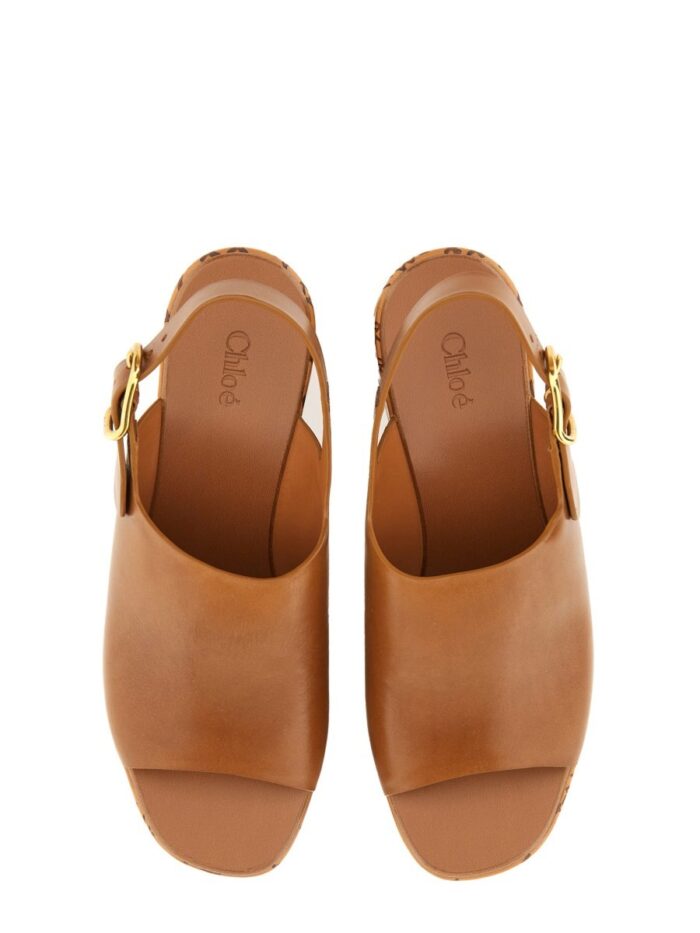 CHLOÉ WEDGE SANDAL "MAXIME"