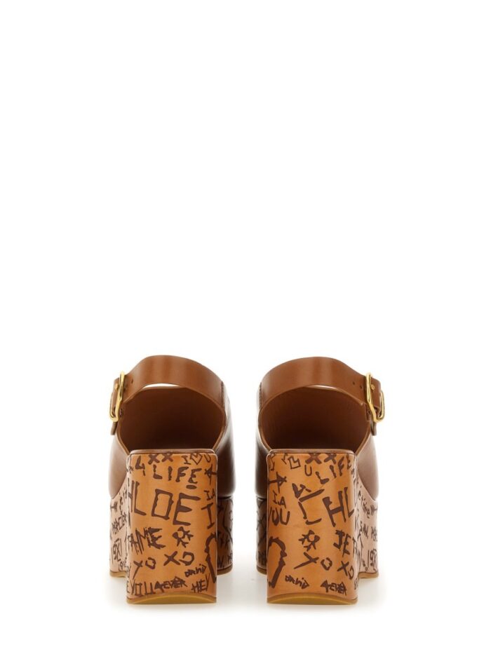 CHLOÉ WEDGE SANDAL "MAXIME"