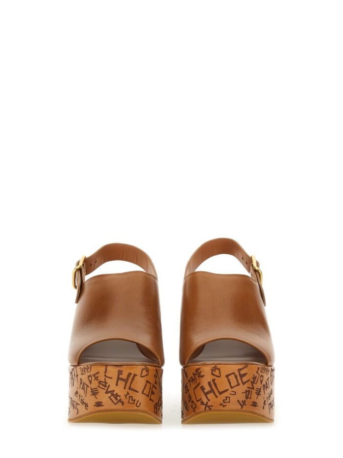 CHLOÉ WEDGE SANDAL "MAXIME"