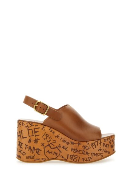 CHLOÉ WEDGE SANDAL "MAXIME"