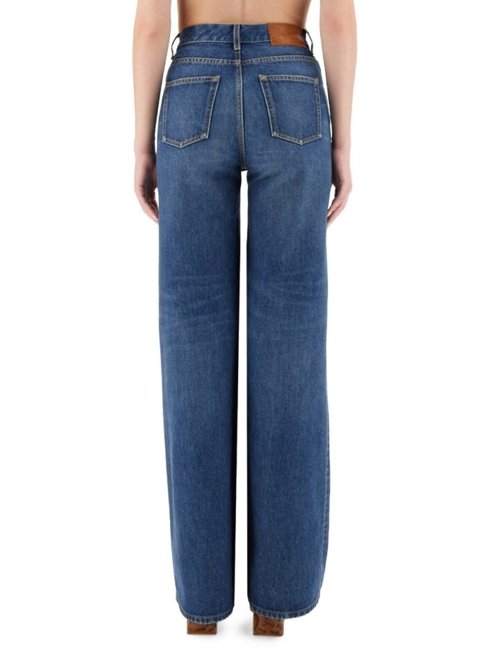 chloÉ wide leg jeans CHLOÉ WIDE LEG JEANS