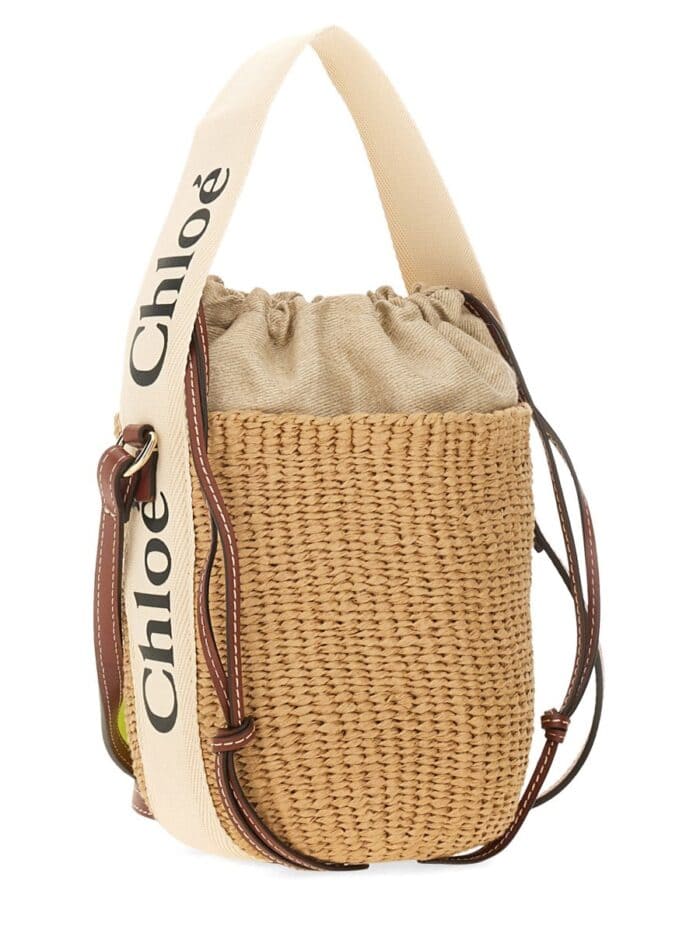 CHLOÉ "WOODY" BUCKET BAG