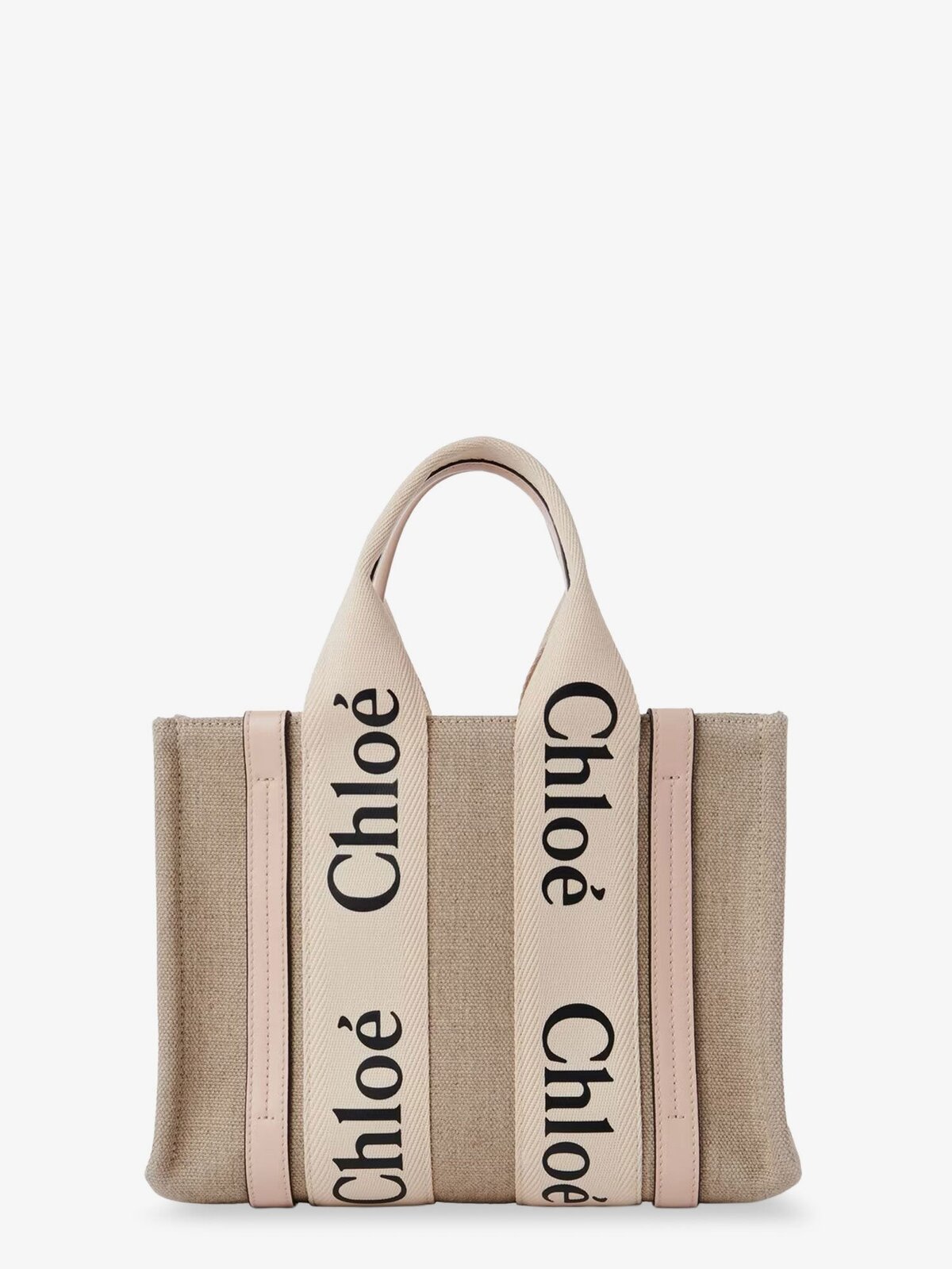 CHLOE' Woody Linen Handbag