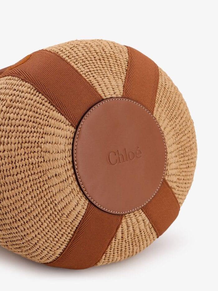 CHLOE' Woody Raffia Shoulder Bag