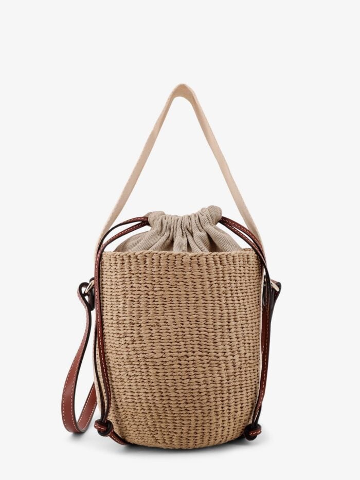 CHLOE' Woody Rafia Bucket Bag