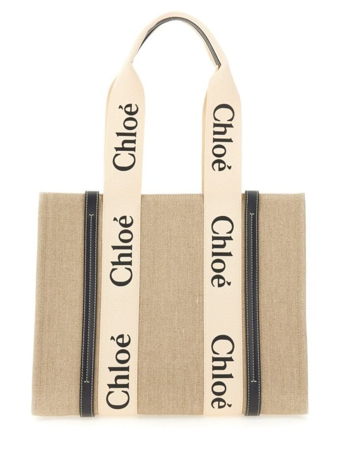 CHLOÉ "WOODY" TOTE BAG