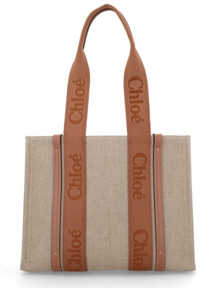 CHLOÉ "WOODY" TOTE BAG