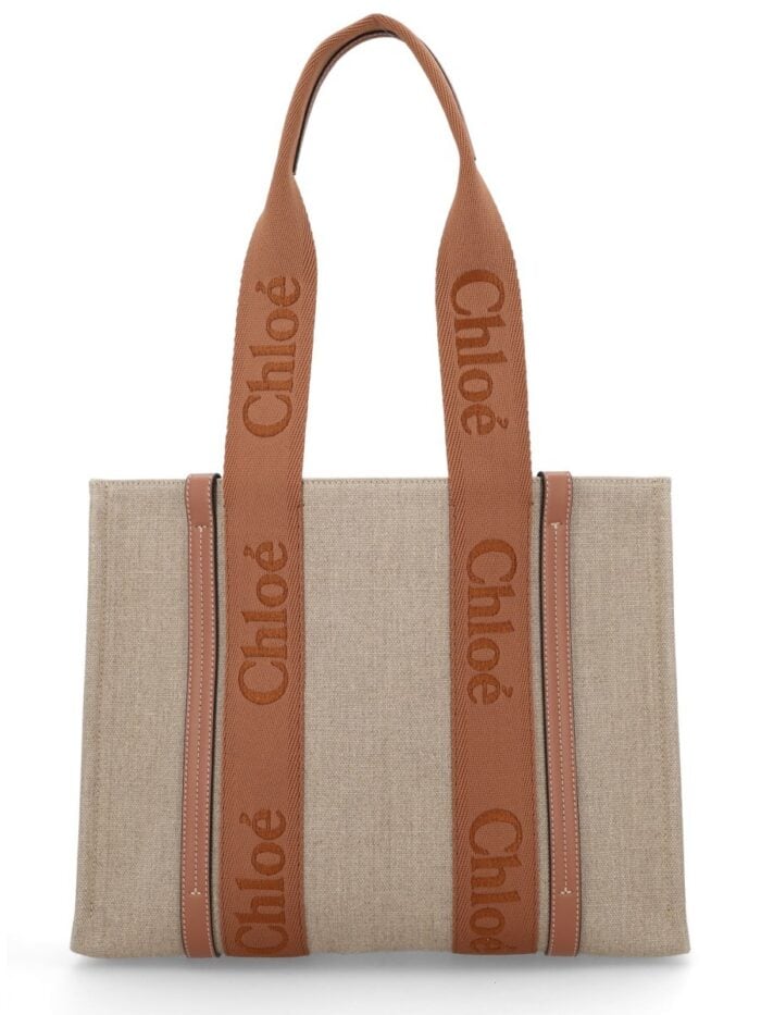 CHLOÉ "WOODY" TOTE BAG