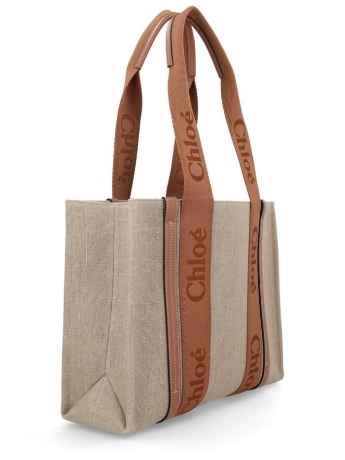 CHLOÉ "WOODY" TOTE BAG