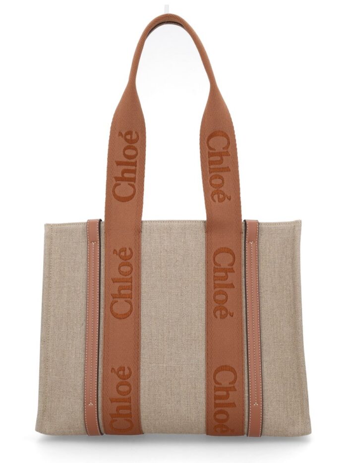 CHLOÉ "WOODY" TOTE BAG