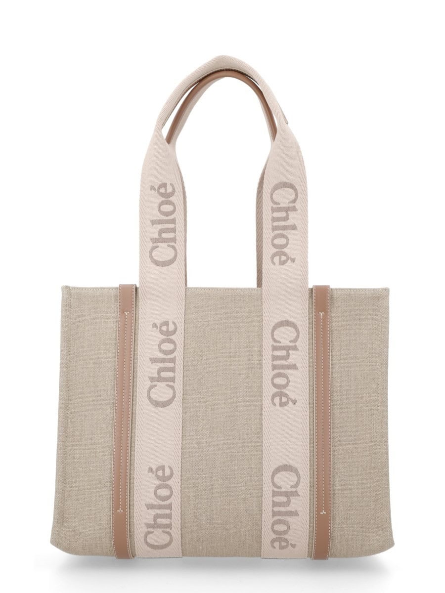 CHLOÉ "WOODY" TOTE BAG