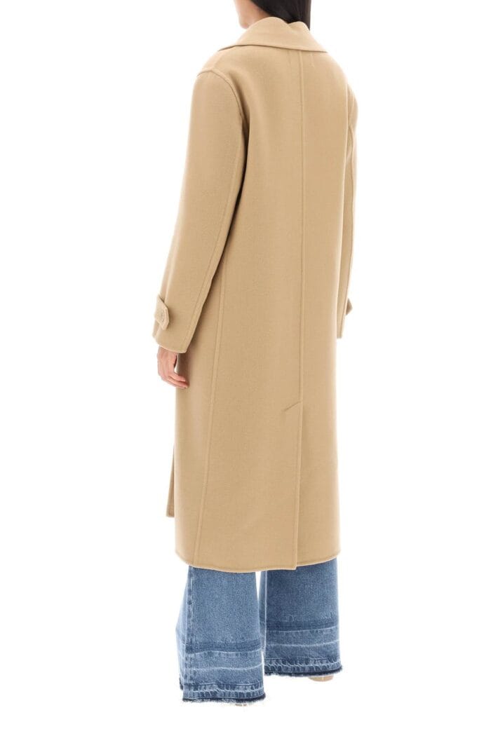 CHLOE' Wool And Cashmere Double-breasted Coat