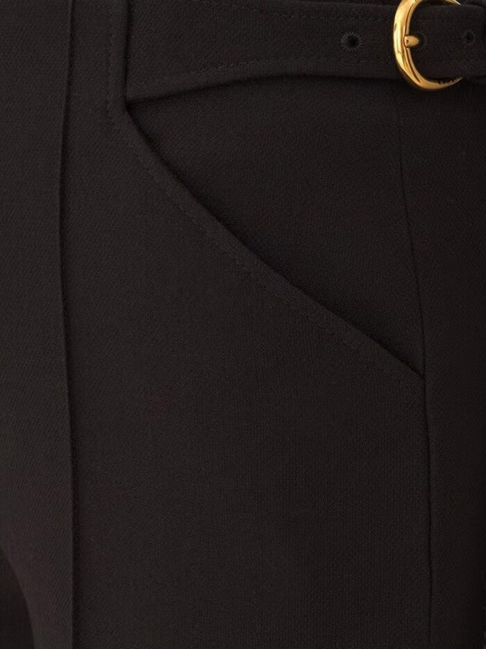 CHLOE' Wool Capri Trousers