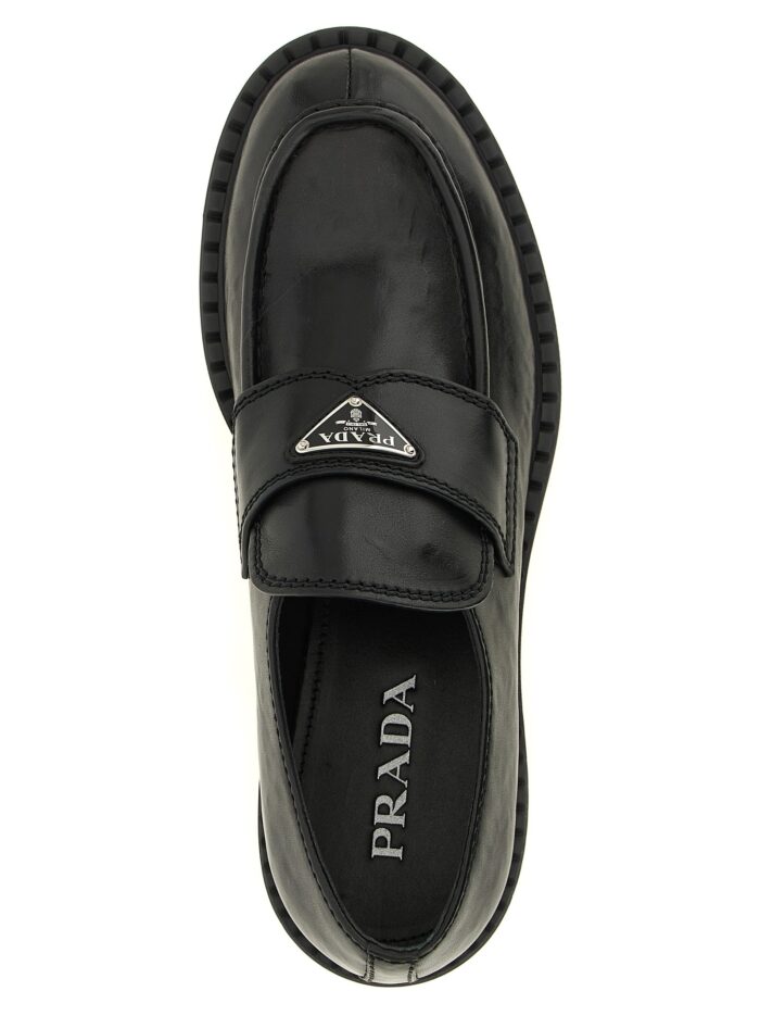 PRADA 'Chocolate' Loafers