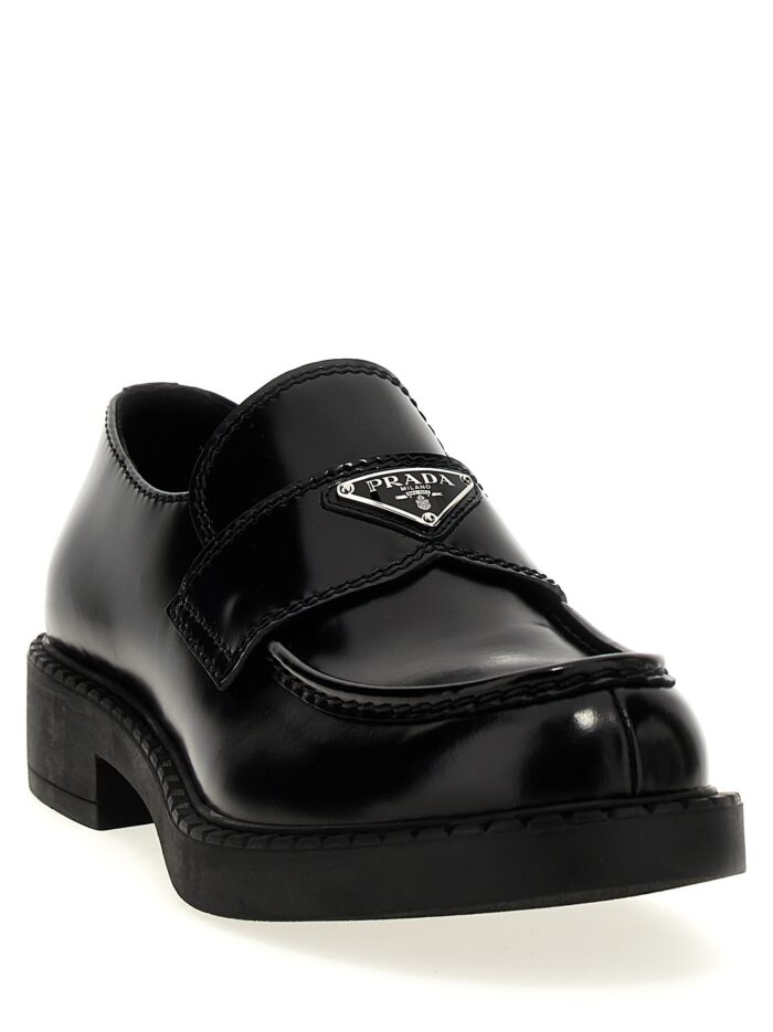 PRADA 'Chocolate' Loafers