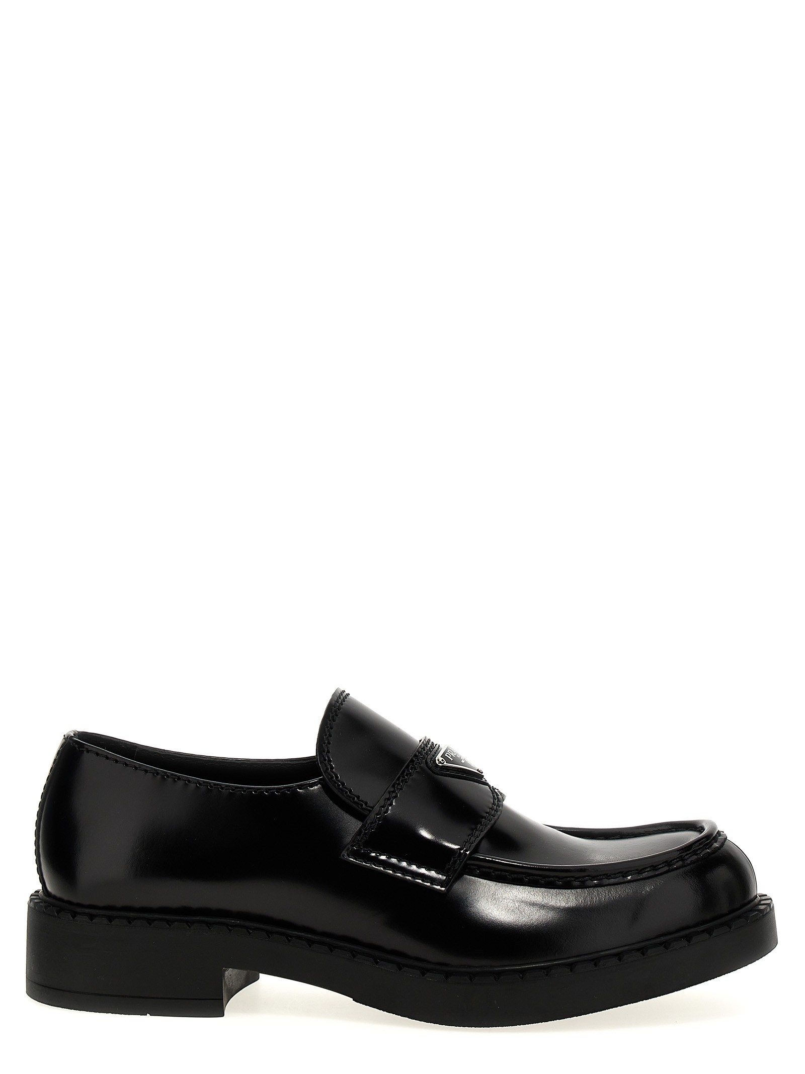 PRADA 'Chocolate' Loafers