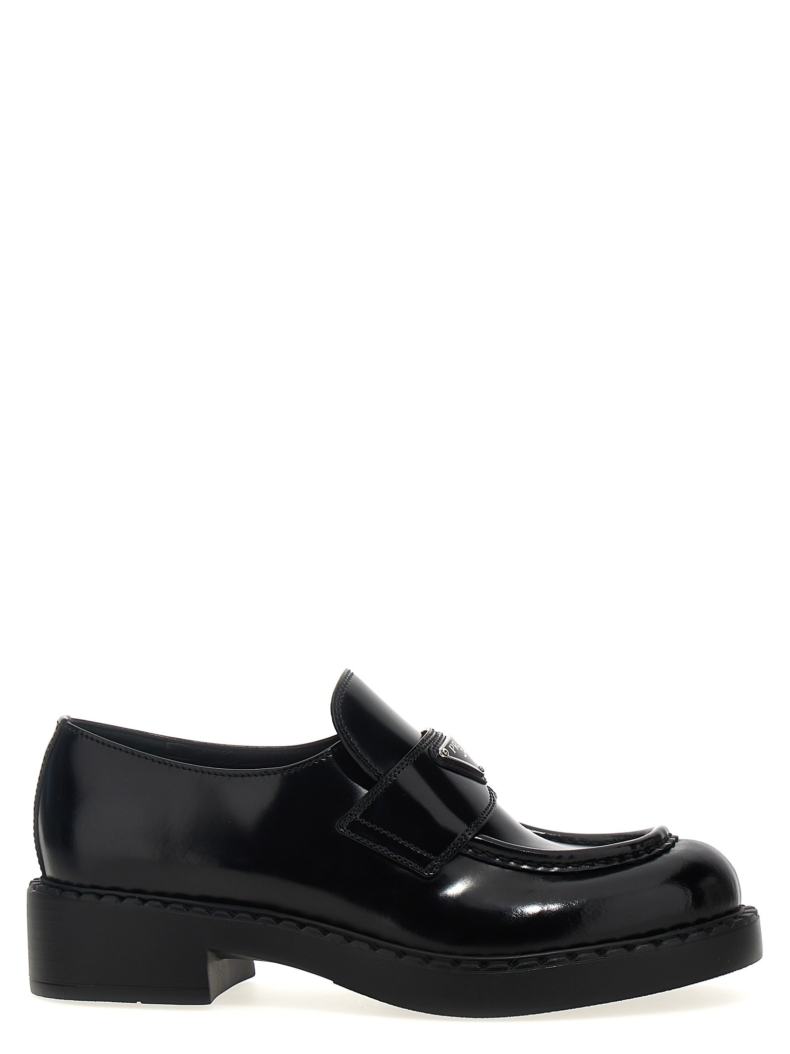 PRADA 'Chocolate' Loafers