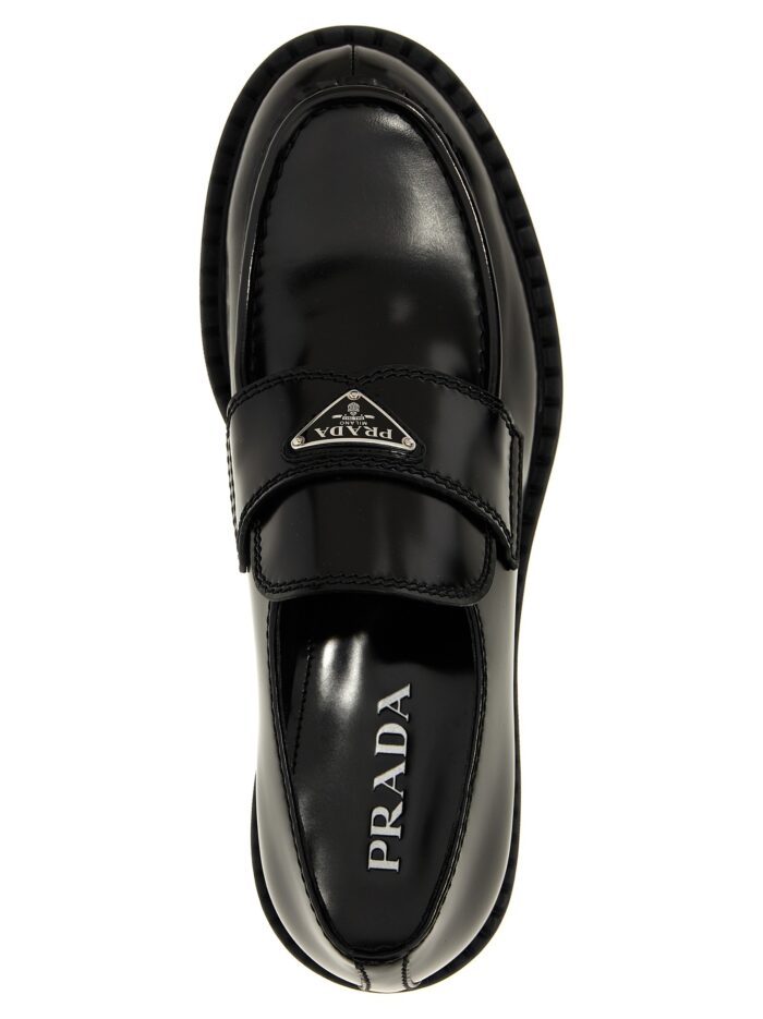 PRADA 'Chocolate' Loafers