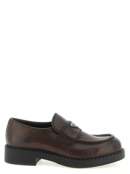 PRADA 'Chocolate' Loafers