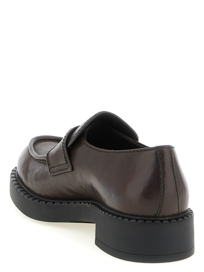 PRADA 'Chocolate' Loafers