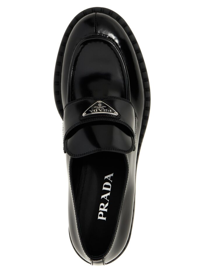 PRADA 'Chocolate' Loafers
