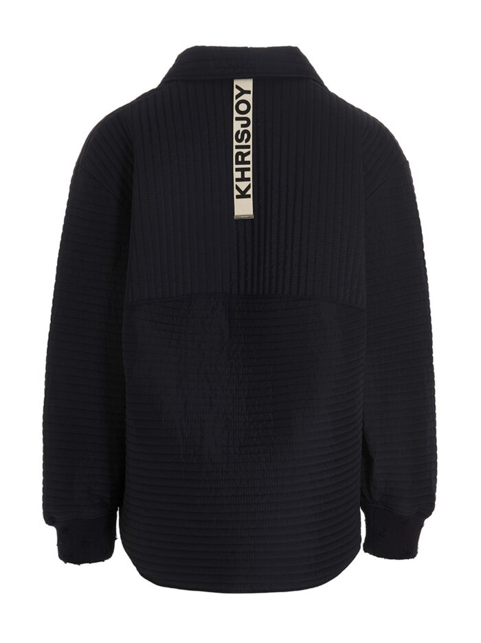 KHRISJOY 'Chore Quilted Stripes' Down Jacket
