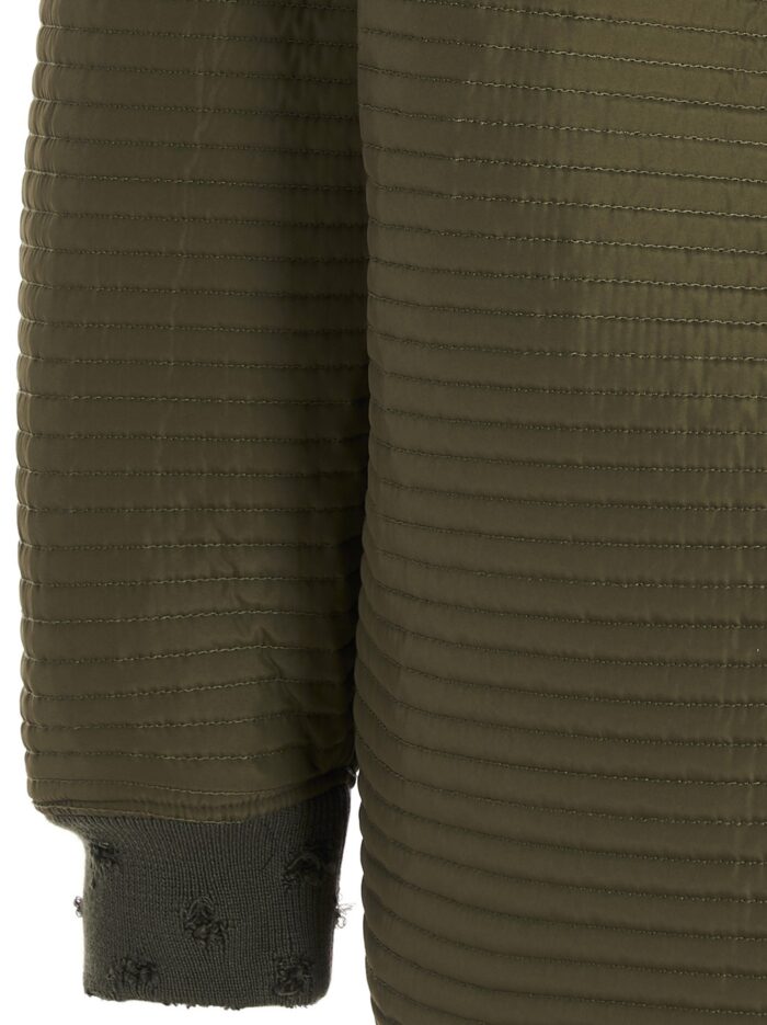 KHRISJOY 'Chore Quilted Stripes' Down Jacket