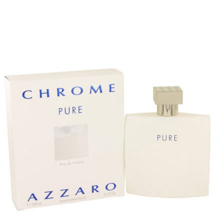 Chrome Pure By Azzaro - Eau De Toilette Spray 3.4 Oz