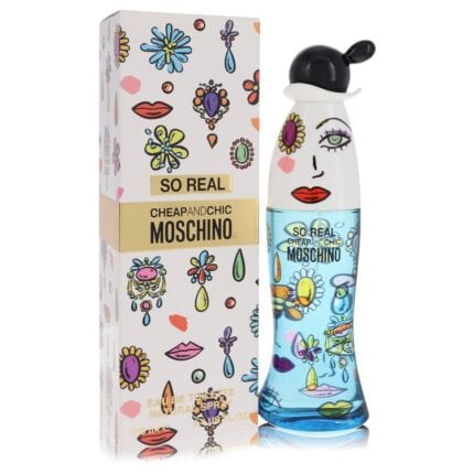 Cheap & Chic So Real By Moschino - Eau De Toilette Spray 3.4 Oz