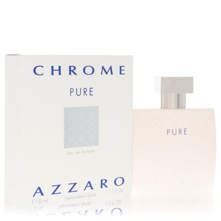 Chrome Pure By Azzaro - Eau De Toilette Spray 1.7 Oz
