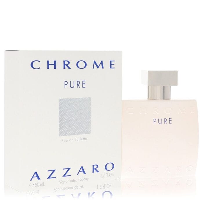 Chrome Pure By Azzaro - Eau De Toilette Spray 1.7 Oz
