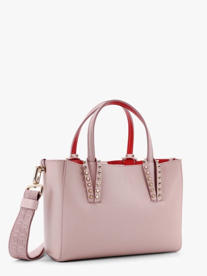 CHRISTIAN LOUBOUTIN Cabata Leather Handbag With Studs
