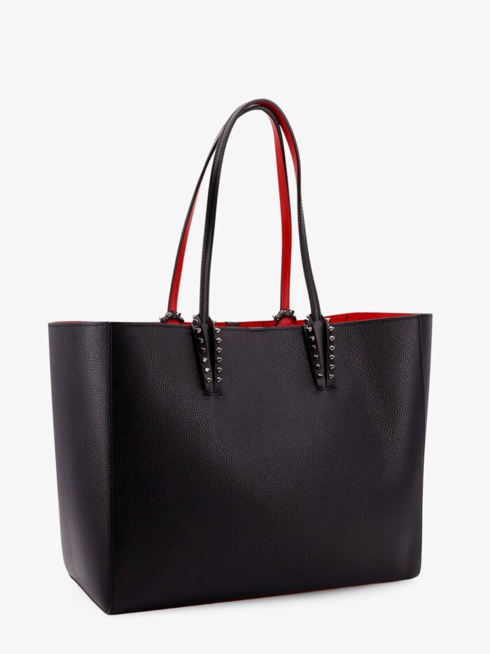 CHRISTIAN LOUBOUTIN Cabata Leather Shoulder Bag With Studs