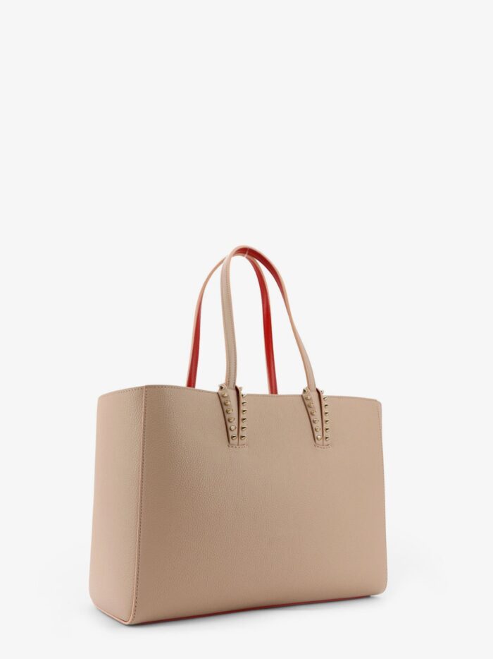CHRISTIAN LOUBOUTIN Cabata Leather Shoulder Bag With Studs
