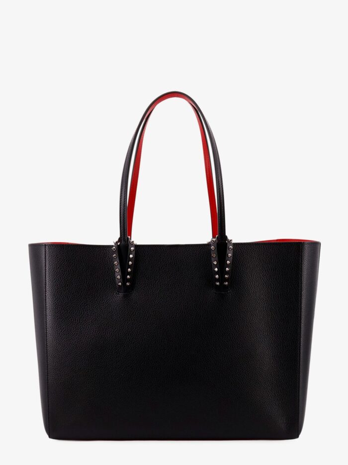 CHRISTIAN LOUBOUTIN Cabata Leather Shoulder Bag With Studs