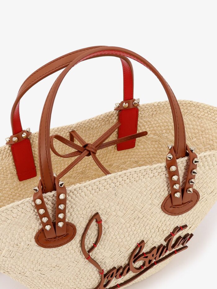 CHRISTIAN LOUBOUTIN Cabata Raffia Handbag