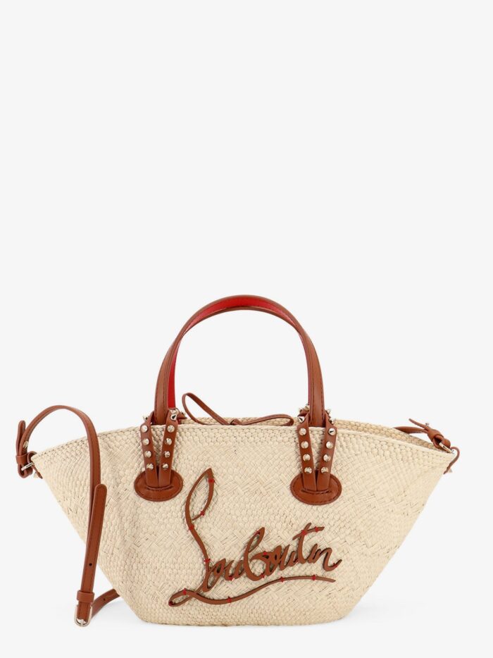 CHRISTIAN LOUBOUTIN Cabata Raffia Handbag