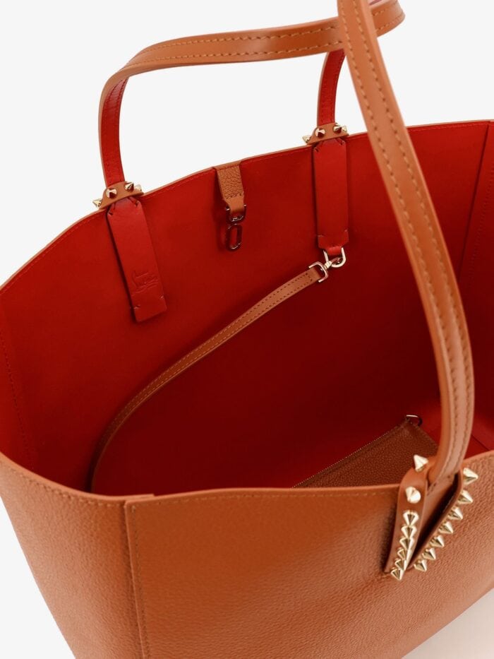 CHRISTIAN LOUBOUTIN Cabata Studded Leather Shoulder Bag